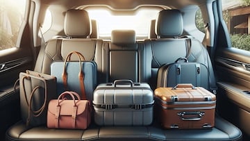 ¿Puedo llevar las maletas en el asiento trasero del coche? Esto dice el Reglamento de la DGT con multas de 200 euros