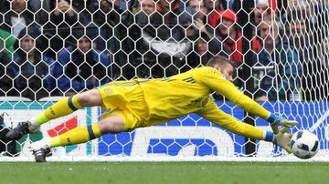 De Gea saves against the Czech Republic