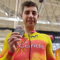 Sebastián Mora logra la plata en puntuación en Minsk