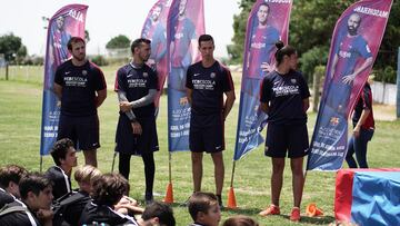 El FC Barcelona llega a Chile