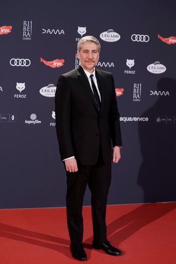 El actor Alberto Ammann en la gala de los Premios Feroz.