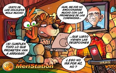 Banjo y Kazooie opinan sobre las HOLOLENS