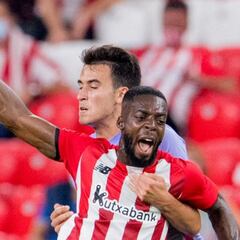 Aprobados y suspensos del Athletic: Williams toma vuelo y Sancet se hace fuerte