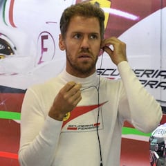 Vettel al director de carrera por radio: "Vete a la mierda"