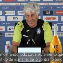 Gasperini: "Muriel ya está bien, entrenó y está disponible"