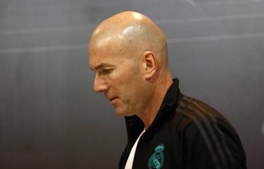 Zidane: "I'm always positive and will never throw in the towel"