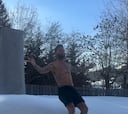 El fallo de cálculo de Ramos en la nieve del que todos hablan en redes: viral al instante