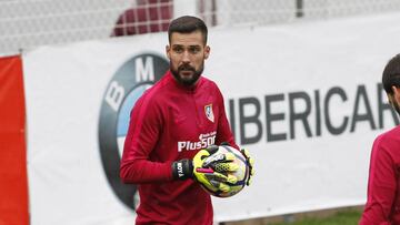 Moy&aacute;, durante un entrenamiento.
 
 
 
 
 
 
 
 
 
 
 
 
 
 
 
 