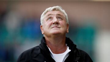 Steve Bruce durante un partido con el Newcastle.