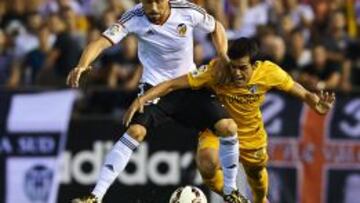 Al Valencia le sale todo, el Málaga se topa con Estrada