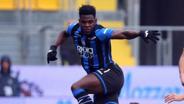 Duv&aacute;n Zapata, delantero de Atalanta