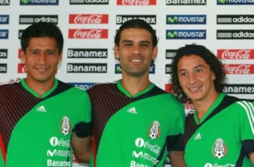 Conferencia de prensa con Ricardo Osorio y Andrés Guardado (2009)