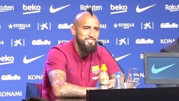 Las 10 mejores frases de Arturo Vidal en su presentación