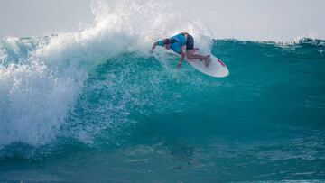 Daniela Boldini (CNY), ganadora del Cabreiroá Las Américas Tenerife Pro 2019 celebrado en Arona. QS1500 de la WSL.