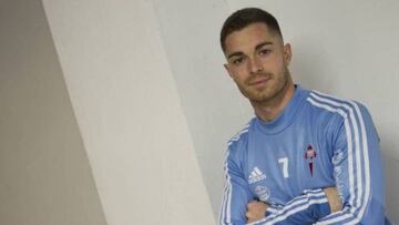 Juan Hernández, con el Celta