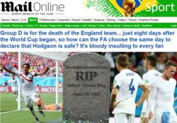 Portadas de la prensa extranjera