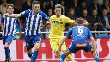 Daniel Torres fue protagonista ante Villarreal