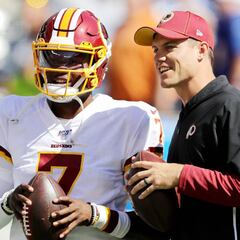 Dwayne Haskins debuta como quarterback de Redskins