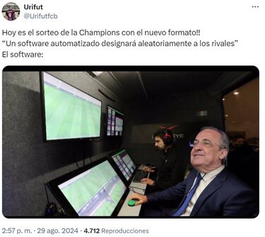 Los mejores memes del sorteo de Champions League