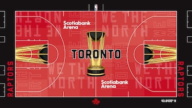 La NBA ‘modifica’ sus canchas para la Copa: así son las 30 pistas de la NBA Cup