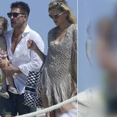 Simeone desconecta en Formentera junto a su familia