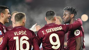 Juric “disfruta” de Duván Zapata y Sanabria en Torino