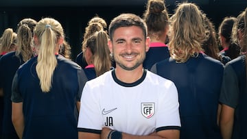 05/08/25 ENTREVISTA AL ENTRENADOR DEL MADRID CFF JAVIER AGUADO