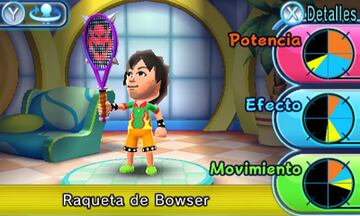 Captura de pantalla - Mario Tennis 3DS (3DS)