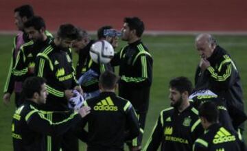 Selección Española: el entrenamiento en imágenes