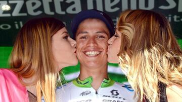 Chaves gan&oacute; la etapa 14 del Giro de Italia.