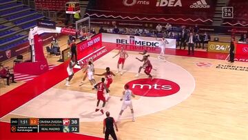 El Madrid perdiendo y Campazzo se inventa esta genial locura: ¡que no se vaya nunca!