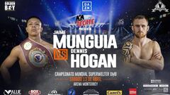 Cartel del Jaime Mungu&iacute;a vs Dennis Hogan.