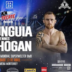 Jaime Munguía - Dennis Hogan: TV, horario, cartelera y cómo ver