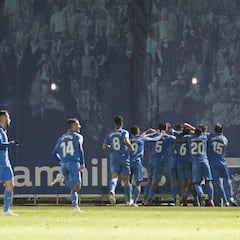 Al Fuenlabrada se le escapa otra gesta en el minuto 94