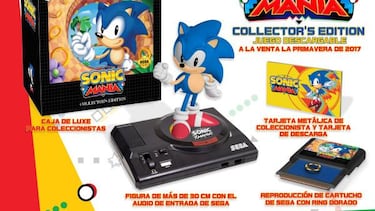 La edición coleccionista de Sonic Mania llegará a Europa