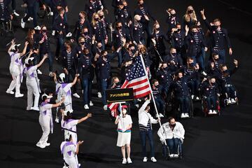 Miembros de la delegación de Estados Unidos. 