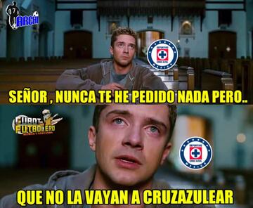 Los memes celebran al Cruz Azul y acaban con Monterrey