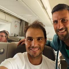 Nadal y Djokovic, 46 Grand Slam camino a Estados Unidos