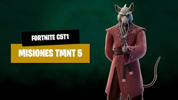 fortnite evento cowabunga tortugas ninja misiones parte 5 hora de las tortas