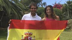 Rafael Nadal y Garbi&ntilde;e Muguruza. 