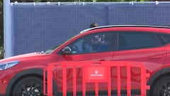 El riguroso protocolo del Atleti con Santi Arias y su plantel