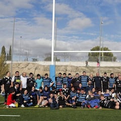La jornada de rugby inclusivo de Las Rozas, "un completo éxito"