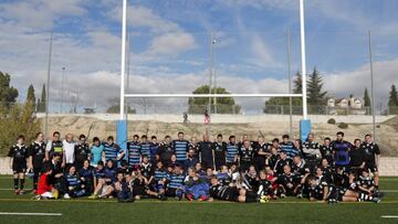 La jornada de rugby inclusivo de Las Rozas, "un completo éxito"