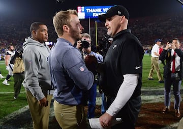 El registro de la victoria de los Falcons en Los Angeles