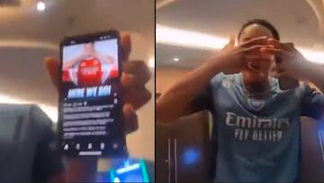 La reacción de Lewis-Skelly al enterarse de la llegada de Gyokeres a Arsenal