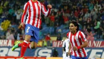 <b>VITAL. </b>Adrián celebra uno de los goles ante el Udinese.
