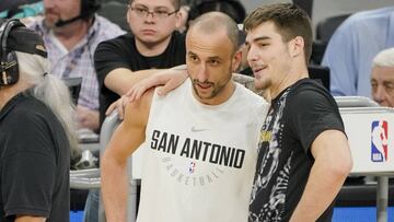 Messi, Agüero... unidos para ver a Ginóbili en el All-Star