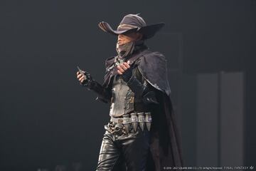 Naoki Yoshida suele vestirse de una de las nuevas clases agregadas a la próxima expansión de FFXIV.