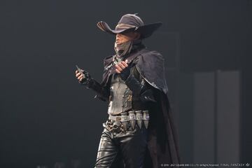 Naoki Yoshida suele vestirse de una de las nuevas clases agregadas a la pr&oacute;xima expansi&oacute;n de FFXIV.