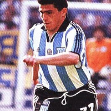 Entre 2000 y 2001, el 'Toby' estuvo en Racing Club de Avellaneda.